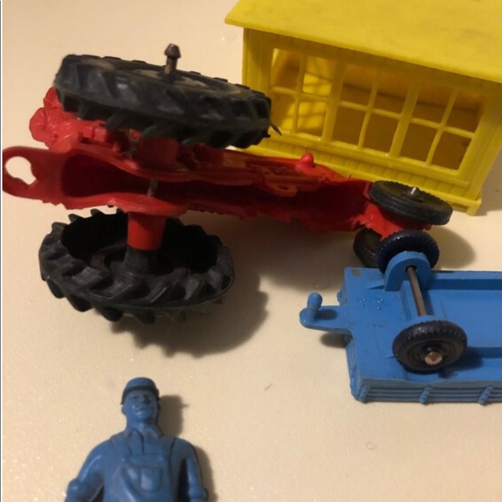 Lot of vintage 1950s rubber Auburn farm toys - Picture 3 of 6